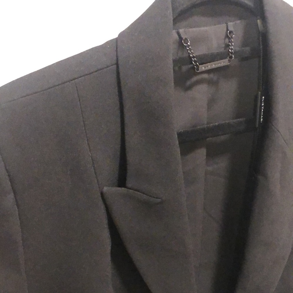 Elie Tahari Black Women's Wendy blazer Jacket size 10 - Picture 8 of 8